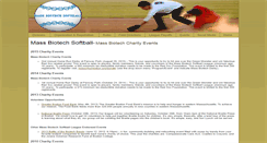 Desktop Screenshot of charity.mbsoftball.com