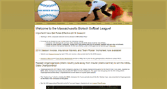 Desktop Screenshot of mbsoftball.com